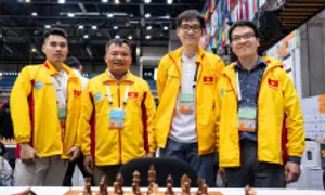 Việt Nam xếp vị trí 23 ở Olympiad cờ vua 2024